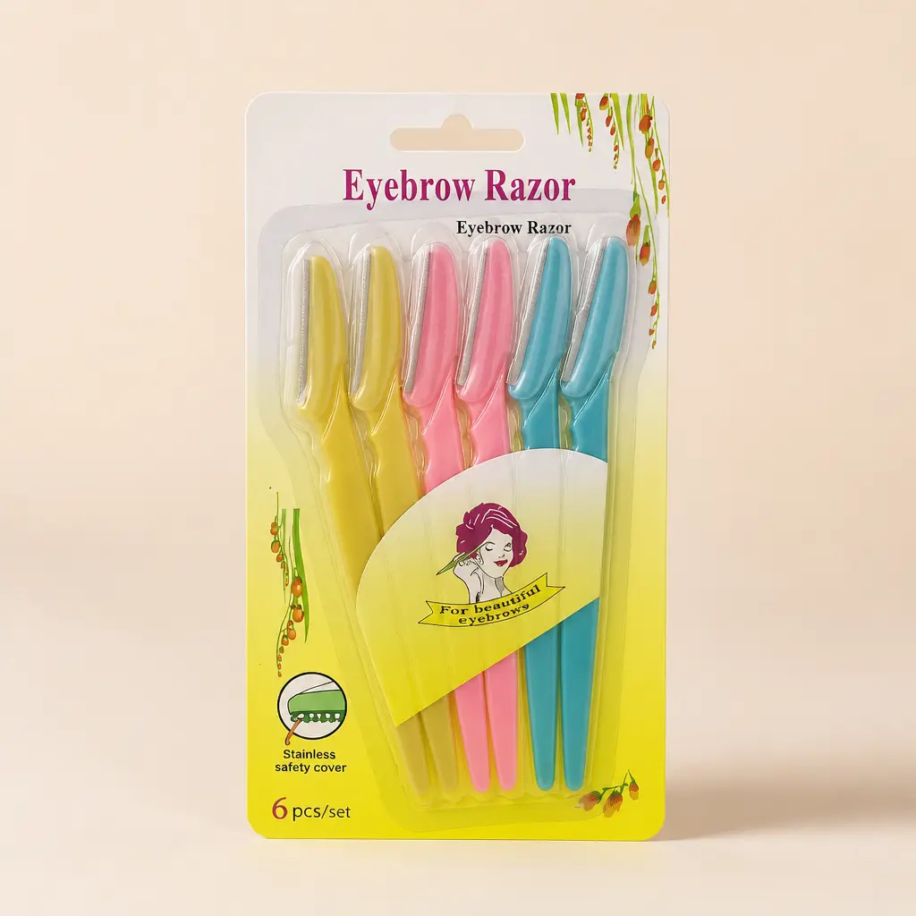 Eyebrow Razor Set - 6 Pieces