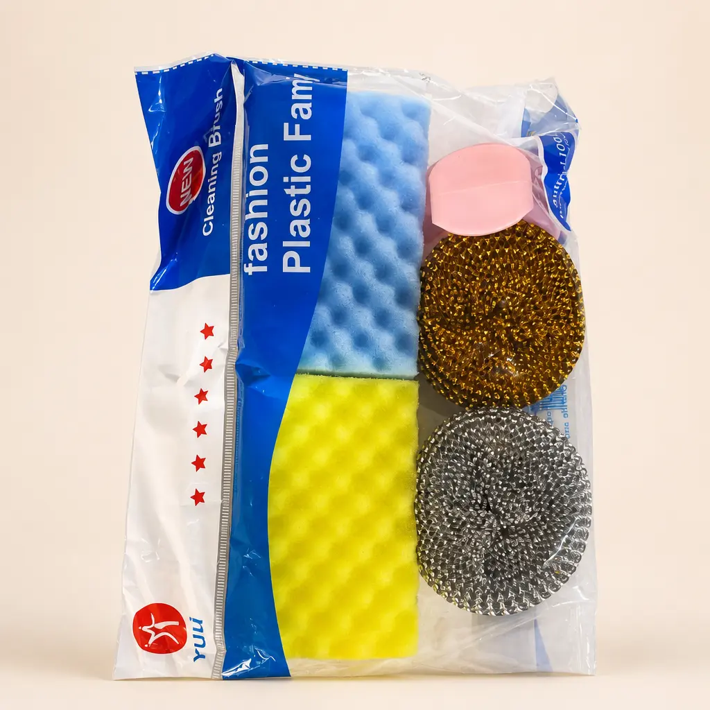 Cleaning Sponge and Scourer Set