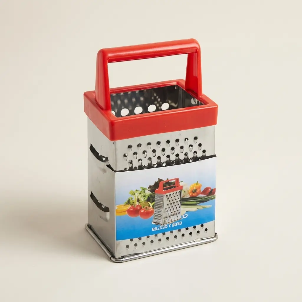 Mini Râpe à Légumes et Fromage à 4 Faces en Inox