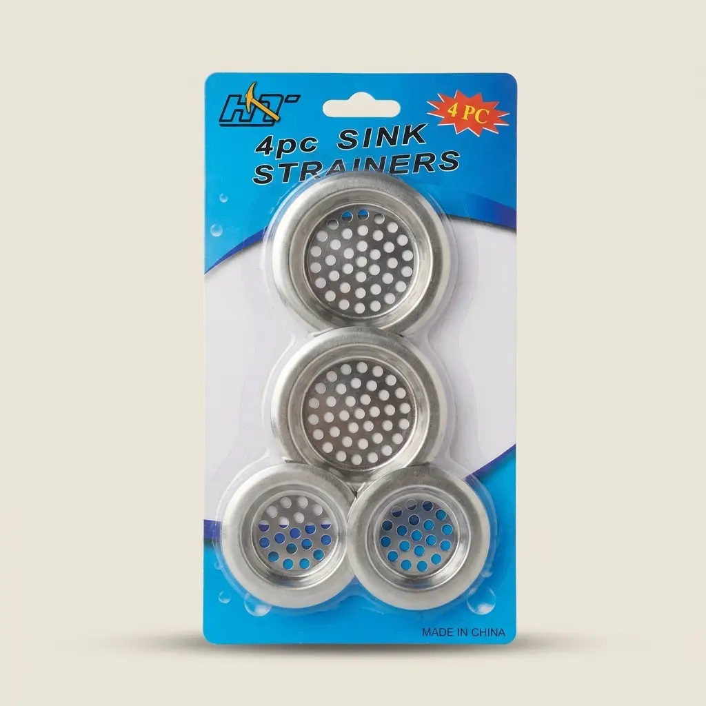 Filtre Tamis en Acier pour Bonde d'Évier et Lavabo