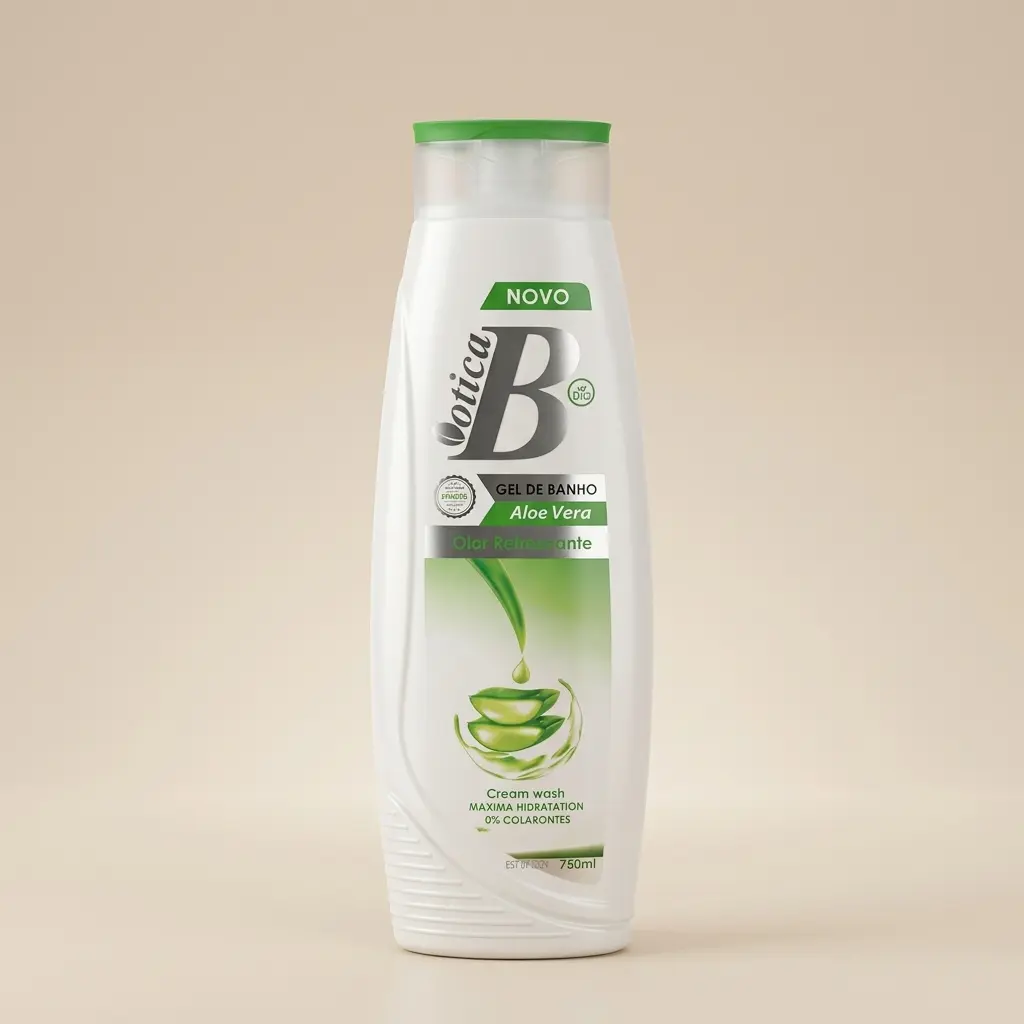 Gel Douche Familial Hydratant Aloe Vera Novo 750ml