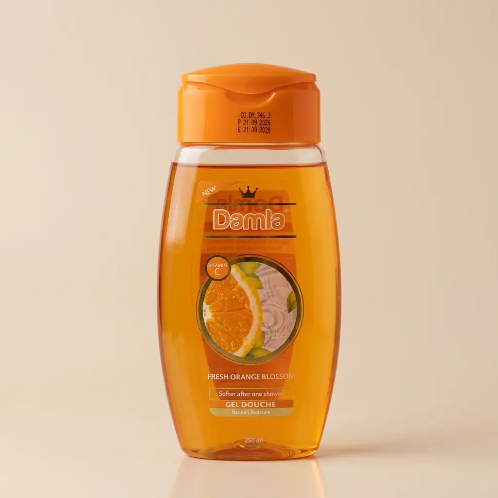 Gel Douche à la Fleur d'Oranger Fraîche Damla 250ml