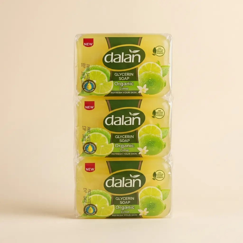 Savon Translucide Glycérine et Citron Vert Dalan (La Pièce)