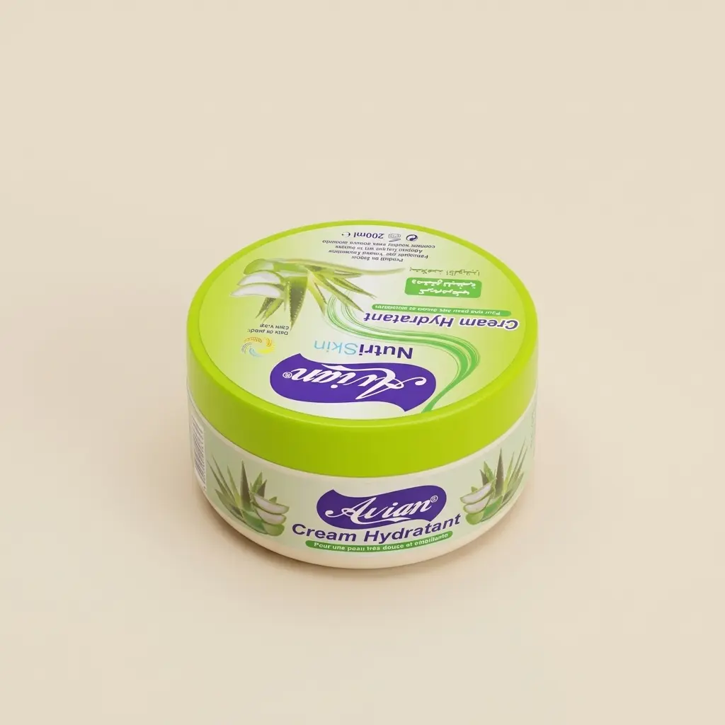 Crème Hydratante à l'Aloe Vera Avian NutriSkin 200ml
