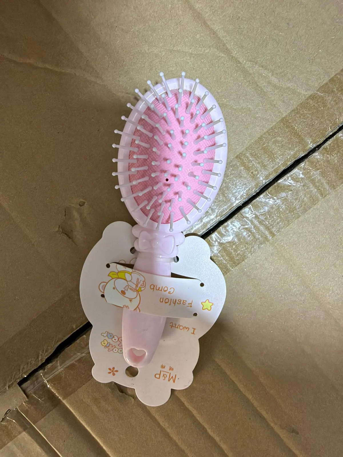 Brosse Pneumatique Enfant Nœud Papillon Cookie Bear