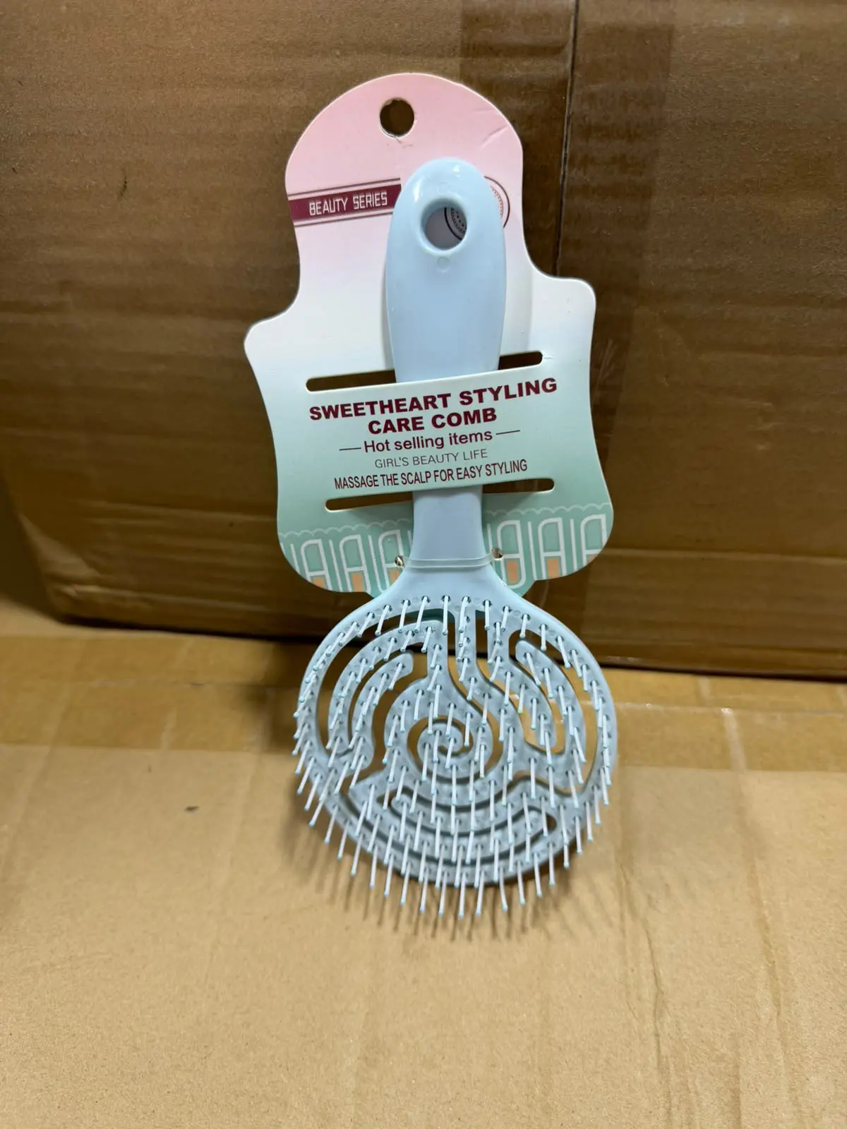 Brosse de Massage et Coiffage Cuir Chevelu Sweetheart