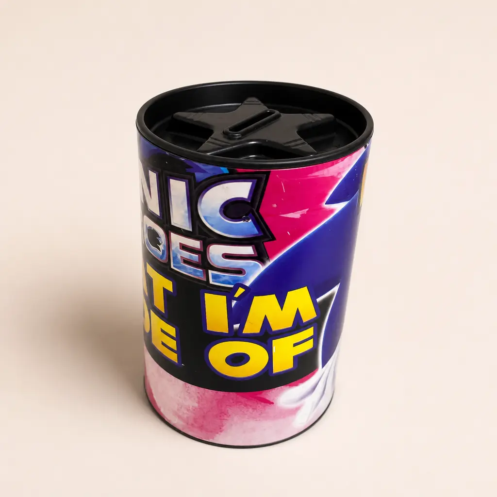 Sonic Tin Money Box