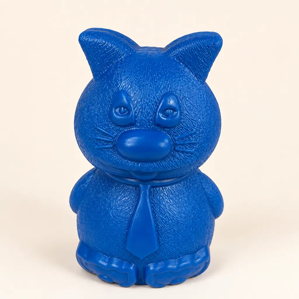 Blue Cat Money Bank