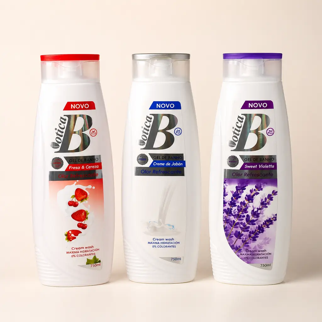 Gel douche Botica B 750 ml (Senteurs variées)