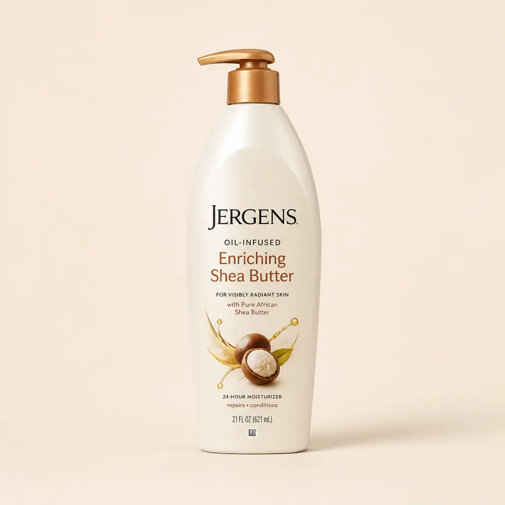 Jergens Oil-Infused Enriching Shea Butter Lotion 621ml