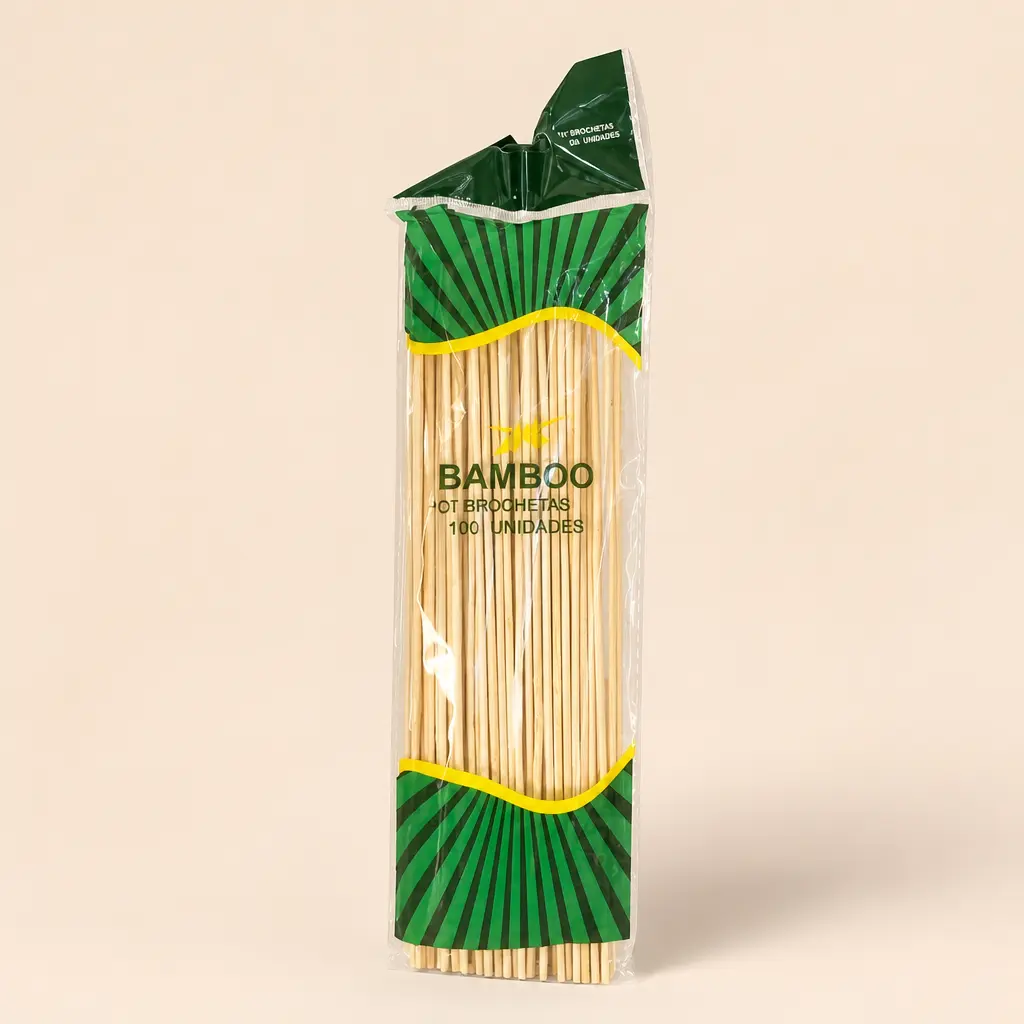 Brochettes en bambou